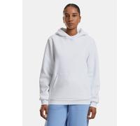 lässiger Urban Classics Damen Hoodie Rippbündchen Kapuze 330 g/m² mit Baumwolle Weiß S