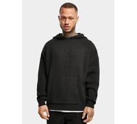 Urban Classics Knitted Hoody in Gr. 4XL in Schwarz