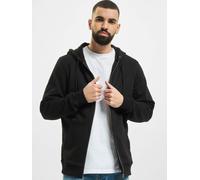 Urban Classics Sweatjacke Basic Terry Zip Hoody Schwarz XXL