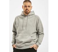 lässiger URBAN CLASSICS Herren Hoodie Kordelzug Rippstrick 380 g/m² mit Baumwolle Grau XL