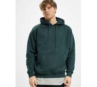 lässiger Urban Classics Herren Hoodie Kordelzug Rippstrick 380 g/m² mit Baumwolle Grün L