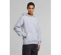 lässiger URBAN CLASSICS Herren Hoodie Rippbündchen Kapuze 270 g/m² Grau 3XL