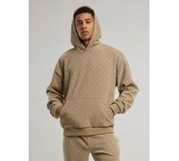 Urban Classics Jacquard Velvet Oversized Hoody TB6770 Unionbeige-4XL