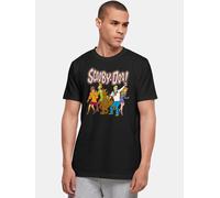 lässiges Absolute Cult Herren T-Shirt 140 g/m² mit Baumwolle Schwarz 5XL