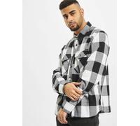 lässiges Brandit Herren Polo-Shirt Taschen mit Baumwolle Weiß/Schwarz XL