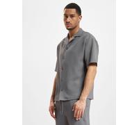 lässiges DEF Herren Polo-Shirt Stretch Grau L