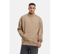 DEF Pullover Zipper Crewneck DFCN147 Greige-L