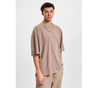 DEF T-Shirt DFTS228 Brown Washed01-XL