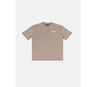 lässiges Dropsize Herren T-Shirt Rippbündchen Oversize 210 g/m² mit Baumwolle Beige M
