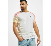 lässiges Just Rhyse Herren T-Shirt mit Baumwolle Ecru-Weiß 3XL