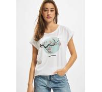lässiges Mister Tee Damen T-Shirt 180 g/m² mit Baumwolle Weiß S