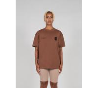 lässiges MJ Gonzales Damen T-Shirt Oversize 240 g/m² mit Baumwolle Braun 3XL