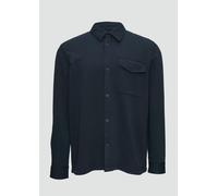 Lässiges Overshirt aus Sweat | 360° Circular Vision XXL blau 2148589.5978.XXL