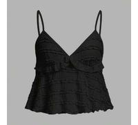 Lässiges, schlichtes Camisole aus festem Jacquard-Stoff für Damen, Sommer