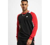 STARTER BLACK LABEL Herren Sweatshirt Starter Laser Crew, Farbe Black/cityred/White, Größe S
