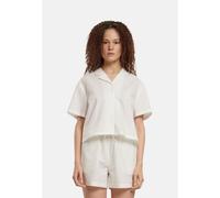 lässiges Urban Classics Damen Polo-Shirt 105 g/m² mit Baumwolle Weiß XL