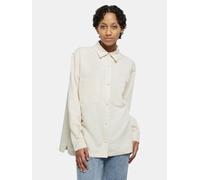 Urban Classics Damen Oversized Twill Hemd TB6071 Langarm Sand S