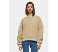 lässiges Urban Classics Damen Sweatshirt Rippbündchen Oversize 330 g/m² Beige S