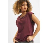 Urban Classics Damen T-Shirt TB3406 Ladies Basic Shaped Tee Cherry 5XL