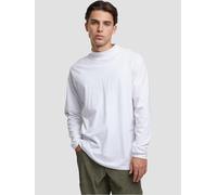Urban Classics Mock Neck Longsleeve White, S
