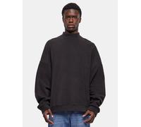 lässiges Urban Classics Herren Sweatshirt Oversize Fleece 230 g/m² Schwarz M