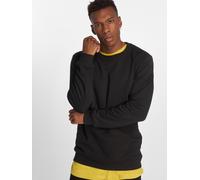 Urban Classics Herren Basic Terry Crew Sweatshirt, Schwarz (Black 00007), 5XL Große Größen EU