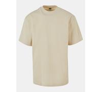 Urban Classics Herren T-Shirt Organic Tall Tee - Loose Fit, Bio-Baumwolle - Beige Gr. S