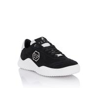 Philipp Plein Low-Top Sneaker - Läufer Hexagon - Gr. 46 (EU) - in Schwarz - für Damen