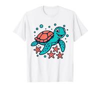 Lagoon Star Reef Turtle für Kinder, Jugendliche und Junioren T-Shirt