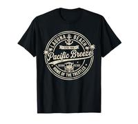 Laguna Beach Pacific Breezes California Coastal Surf Vintage T-Shirt