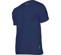 Lahti PRO Herren T-Shirt | R-Neck | Größe: 2XL | Farbe: Blau | Navy Marine Baumwolle Stretch Rundhalsausschnitt Regular Slim Fit Casual Top Kurzarm Tshirt
