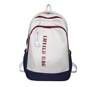 Laikoutd 2024 NEUER Rucksack Für Den Schulanfang Doppelter Riemen Umhängetasche Große Kapazität Büchertaschen Für Studenten Vielseitiger Reiserucksack Studentenrucksack