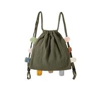 Laikoutd Kinder Rucksack Große Kapazität Doppelter Riemen Umhängetasche Kind Junge Mädchen Rucksack Vielseitiges Pack Für Bargeld Münzen Spielzeug Geldbörse Süße Geldbörse