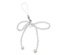 Laikoutd Kristallperlen Schmetterlings Telefon Lanyard Bowknot Stern Charm Schlüsselanhänger Bunte Abnehmbare Kette Taschen Geldbörsen Accessoire Modisches Accessoire