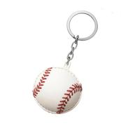 Laikoutd Multifunktionaler Leder Sportanhänger mit Basketball Fußball Baseball Motiv zum Anbringen von Geschenkkarten, Zubehör, Leder Schlüsselanhänger