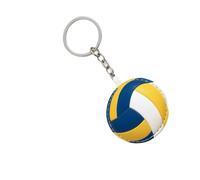 Laikoutd Multifunktionaler Leder Sportanhänger mit Basketball Fußball Baseball Motiv zum Anbringen von Geschenkkarten, Zubehör, Leder Schlüsselanhänger