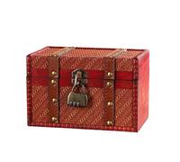 Laikoutd Vintage Schmuckkoffer Halsketten Aufbewahrungsbox Halskette Halskette Holz Textur Zum Speichern Von Vintage Gewebten Juwelierschachtel