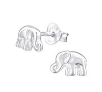 Laimons Kinder Mädchen-Ohrstecker Elefant 8 x5 mm Glanz aus Sterling Silber 925