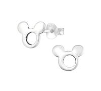 Laimons Mädchen Kids Kinder-Ohrstecker Ohrringe Kinderschmuck Maus Mäuschen oxidiert aus Sterling Silber 925