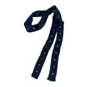 LAIOUSN Leichter, reisefreundlicher Plüsch-Schal, Hohlgittermuster, lange Streifen, Unisex, Winter-Wickeltuch, Acryl, strukturierter Schal für Damen und Herren, seeblau, One size