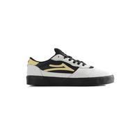 Lakai Cambridge Herren-Skateboardschuh, knöchelfrei, White Banana Black, 43 EU