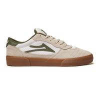 Lakai Cambridge Low-Top Skateschuhe Herren - Skateboardschuhe für Herren, griffig & atmungsaktiv, langlebige Skater Schuhe - Creme Suede, EU 44,5