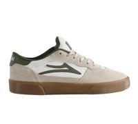 Lakai Cambridge Low-Top Skateschuhe Herren - Skateboardschuhe für Herren mit Dämpfung & Grip - Creme Wildleder, EU 45