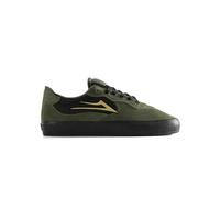 Lakai Essex Skate Schuhe für Herren - Low-Top Skateboardschuhe - Schwarz Gator Gold, EU 40,5