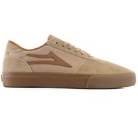 Lakai Herren Manchester Low-Top Skateboardschuh, Hellbraun/Gum Suede, 44 EU