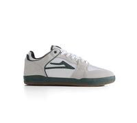 Lakai Telford Low Skateboardschuh für Herren, Weißes Wildleder Cordura Fichte, 42 EU