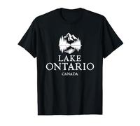 Lake Ontario Canada Vintage Lake Life Nature Outdoor Preisgünstiges Grafik-T-Shirt
