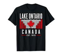 Lake Ontario, Kanada, Ost, 1615, Vintage, Canadian Pride Travel T-Shirt