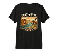 Lake Powell Reise nach Utah Arizona Retro Lake Powell Geschenk Premium T-Shirt