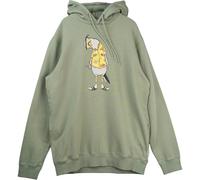 Lakor Herren Flipping the Bird Hoodie (Größe XL, gruen)